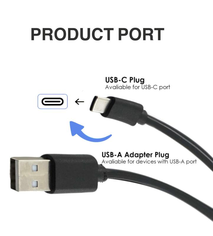 スカイライトの交換USB Cの速い充電ケーブル互換性がありRemarkable 2, Remarkable Paper Pro Tablet, ONN Surf 8”,Onn Pro 8", Pro 10.1", ONN Surf 10.1” Ge｜アングル2