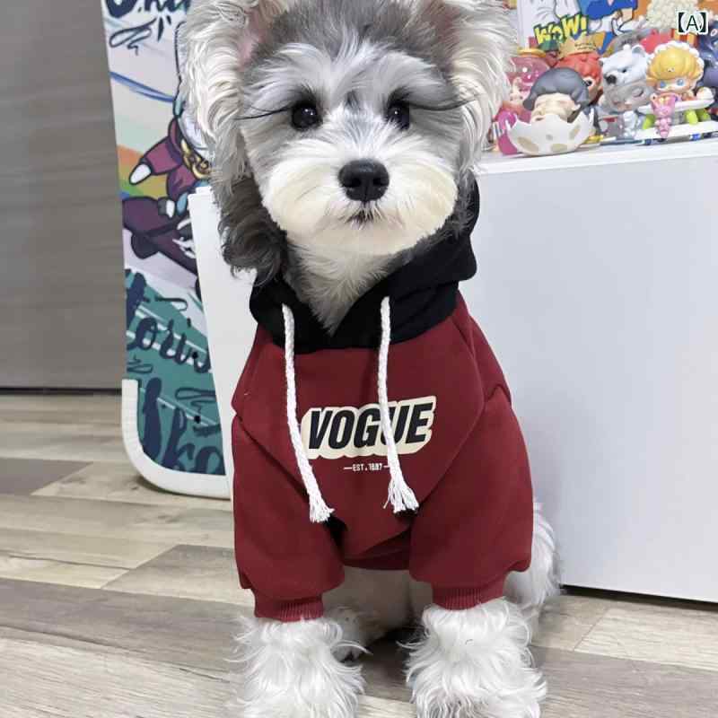 ペットの 猫と 犬の 服は 色を 合わせて 帽子と ベルベットを つけて 保温の 中の 大型 犬の ガーディアンを 厚く する