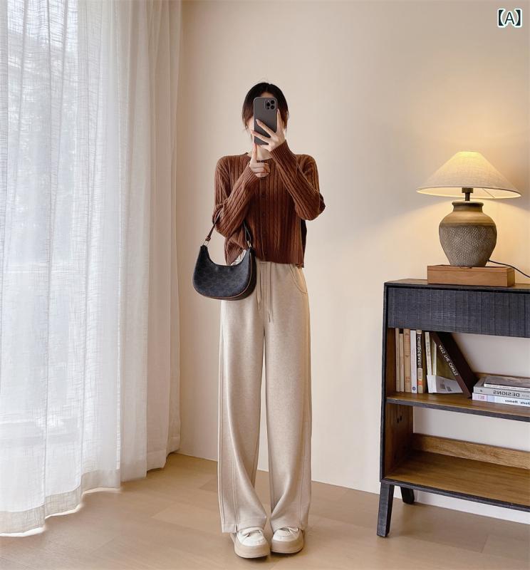 Rakuten - 重 さが 高いです 2023 ヨーロッパの 商品の 人の 字の 紋様は 酢酸の ウールの バナナの ズボンの ニットの 毛を 厚く します。