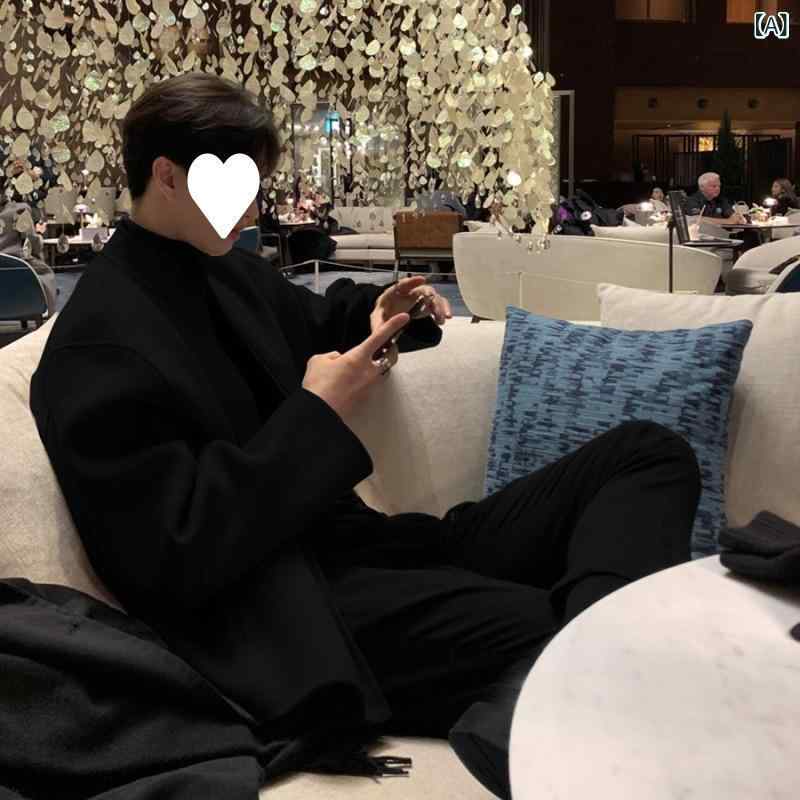 軽 熟 風 ジャケット 男性 秋 2025新 ファッション ブランドの 英 倫 雅 痞男 服 ファッションの 短い 毛の コート素材の機能: その他供給カテゴリー: スポットブランド: その他製品カテゴリー: ニック商品番号: その他スタイル: 香港スタイル淘宝網カテゴリー: その他首輪の種類: スタンドカラーバージョン: ルーズタイプ前立て: その他フード付きかどうか: フードなし厚さ: 厚くなったパターン: その他誤差範囲: その他群衆に適しています: 大きいサイズ発売年・シーズン: 2024年秋生地名: その他/ポリエステル(ポリエステル繊維)主な生地構成: ポリビニルアルコール繊維(ビニロン)主な生地成分の含有量: その他/ポリエステル(ポリエステル繊維)裏地成分の含有量: 100%スタイルの詳細: エポレット衣服の裾のデザイン: その他職人技: その他色: 黒,カーキサイズ: S,M,L,XL,2XL,3XLスリーブタイプ: その他オリジナルデザインの供給: はい品質検査報告書の有無: いいえ品質検査報告書番号: その他対象年齢層: 大人対象性別: 男性
