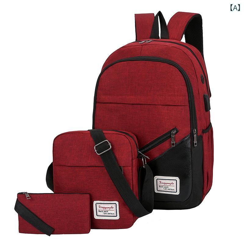 メーカー 直売 三 点 セット リュック サックレジャービジネスパソコンリュックサック 旅行 カバン 男女 高校生 学生 カバン