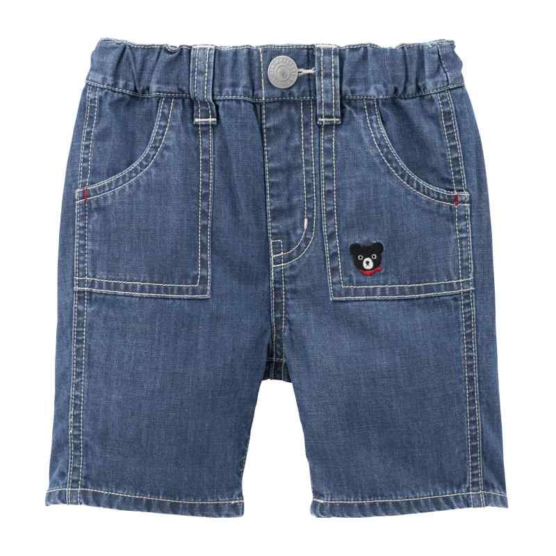 Other - [ミキハウス] ミキハウスダブルビー 6分丈パンツ ハーフパンツ ズボン くま シンプル 男の子 女の子 ベビー キッズ 子供服 60-3109-689