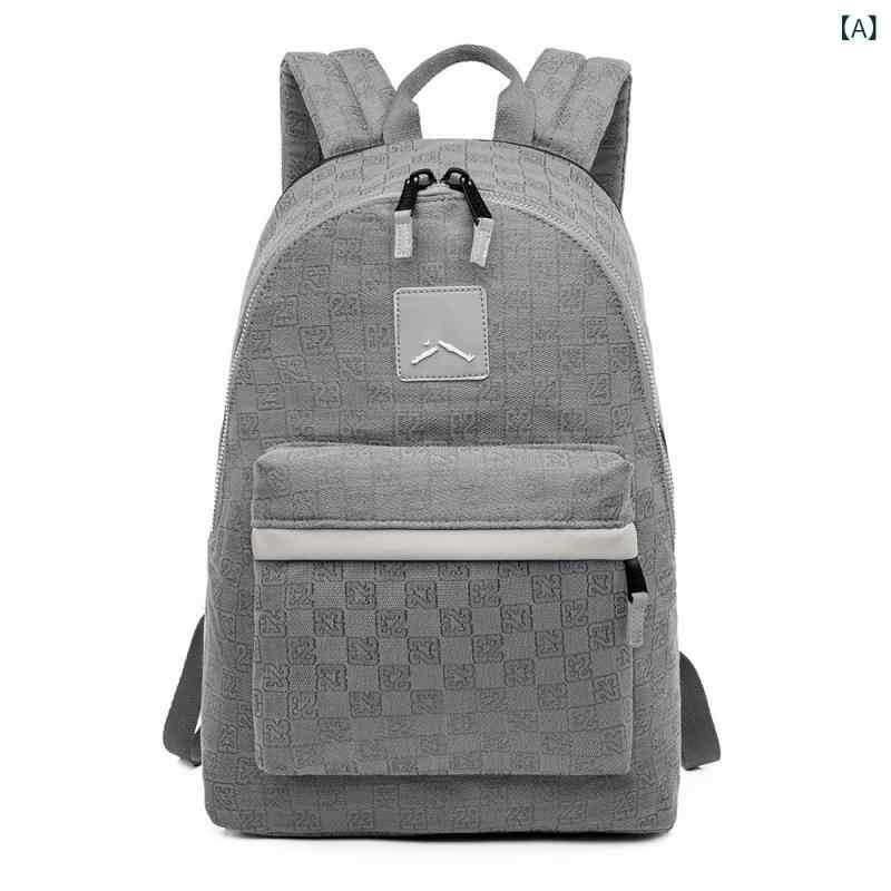 トレンディな ブランドの バック パック 女性の 卸売 カジュアル アウトドア 旅行 バックパックステッチコントラストカラー 中学生 スクールバッグメンズ 新しい バッグ