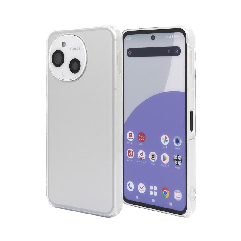 Provare AQUOS sense10 SH-53F SHG15 A505SH SH-M33 用 sense9 SH-53E SHG14 用 ケース 透明 耐衝撃 軽量 カバー ストラップホール