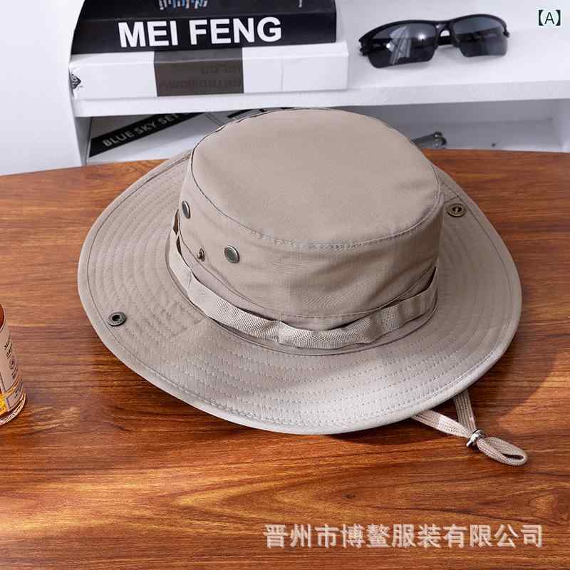 夏の 日よけ 帽子 男性 屋外 騎行 ラウンド キャップ 漁師 奔尼 帽 登山 帽 迷彩 日焼け 止め 帽子 カーリング