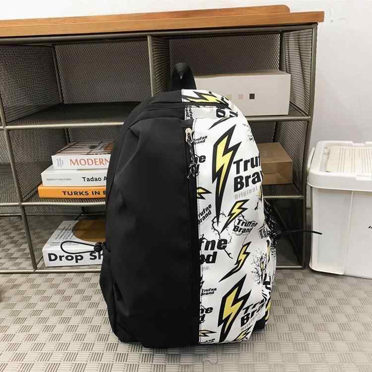 アメリカの 落書きの かばんの 男子 学生の 男の子の ファッションの 潮流の 中学生の ランドセルの 女性の 小さい 大衆の キャンパスの リュックサック