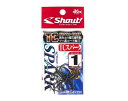 シャウト(Shout) 209TC TCスパーク ライトジギングフック TCフッ素コート