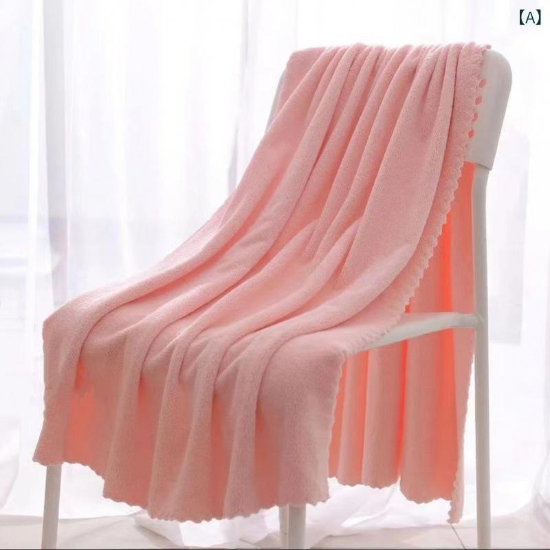 1 吸水 純 色 家庭 用 バス タオル 速 乾性 タオル 男女 カップルが 柔らかくて 厚い バス タオルは 毛..