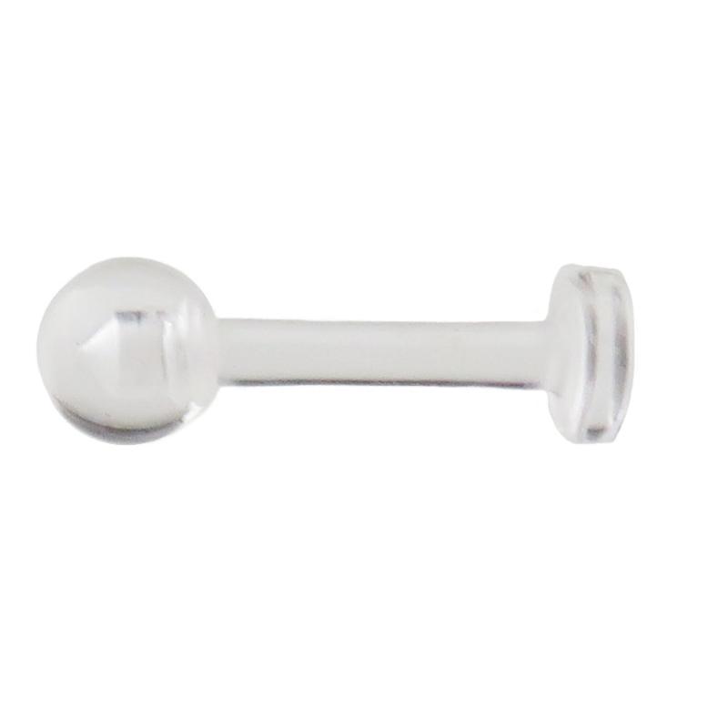 アクリル ラブレット【16G】（透明ピアス/シークレットピアス/ファーストピアス/クリアピアス/軟骨ピアスボディピ 16ゲージ （ボディピアス/ボディーピアス)
