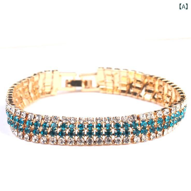 寧 姿 WiSh 2020 新作 おしゃれな 欧米 風 フル ダイヤモンド 装飾の小さな ローマ 風 レディースボールチェーンブレスレット ハンド メイド材質: メタル処理プロセス: メッキブランド: 寧姿販売シリアルナンバー: Wsl 0...