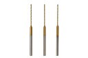 UID チタンコートミニルーター 小径ドリル Φ1.3mm 3本セット Proxxon(プロクソン) Ryobi(リョービ) Bigman(ビッグマン) iHelp(アイヘルプ) アルゴファイル 標準コレット シャフト径2.35mm チタンコートで