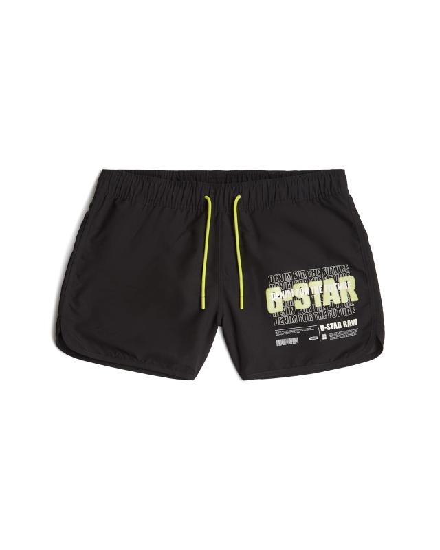[ジースターロゥ] スイムウェア 水着 ショーツ メンズ レギュラーフィット Carnic Graphic Swim Shorts