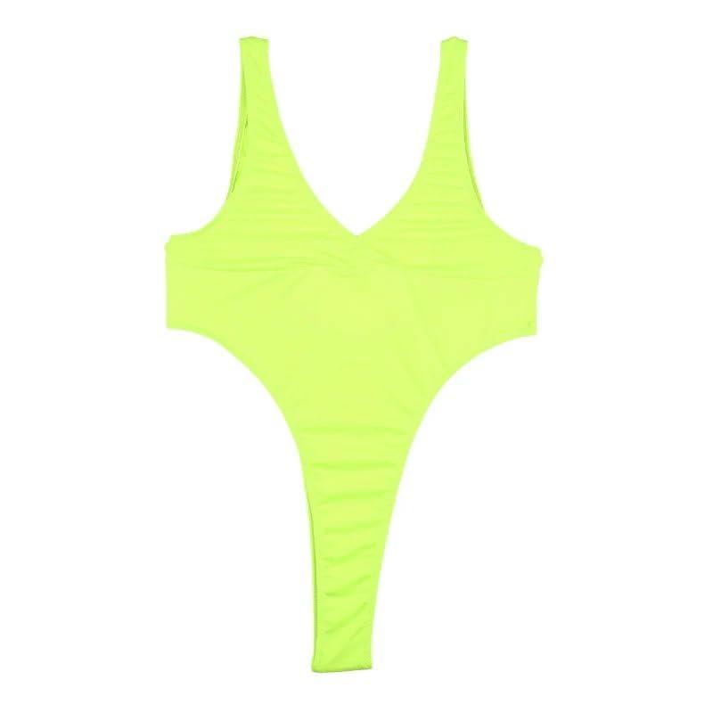 ラ・ポーム ビキニショーツE6000生地 鮮やかな発色 大胆なハイレグカットが脚長 Tバックスタイル レオタードビキニ ラポーム ブランド 日本製 94004レディース