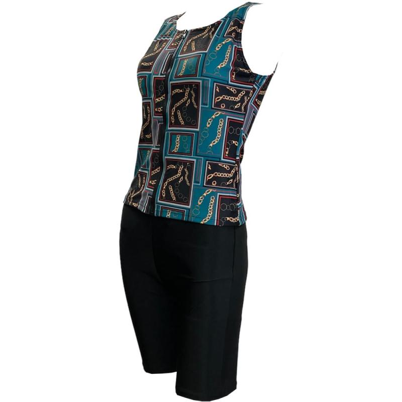 [マシャロ] ツーピース水着 セパレート水着 レディース