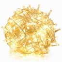 RPGT LED 100/200/500/1000 球 ートル透明ワイヤ クリスマスツリーイルミネーションライト 8つのモードがあり、クリスマスパーティー、屋外配置、結婚式の配置、屋内装飾などに用いられます