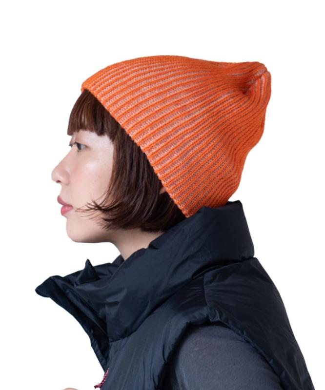 [ナコタ] ミックスニットキャップ ロングビーニー ニットキャップ ニット帽 帽子 メンズ レディース ルーズ ゆったり ブランド 秋 冬 洗える おしゃれ 黒 ブラック スキー スノボー 無地 防