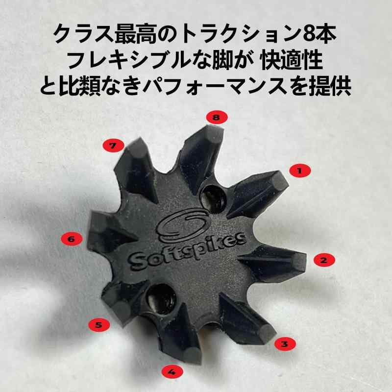QuickYen ゴルフスパイク鋲 24個入 ゴルフシューズ スパイク鋲 交換用 スパイク ゴ...