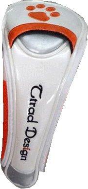 ユーティリティー用 ゴルフヘッドカバー 犬刺繍入 マグネットタイプ