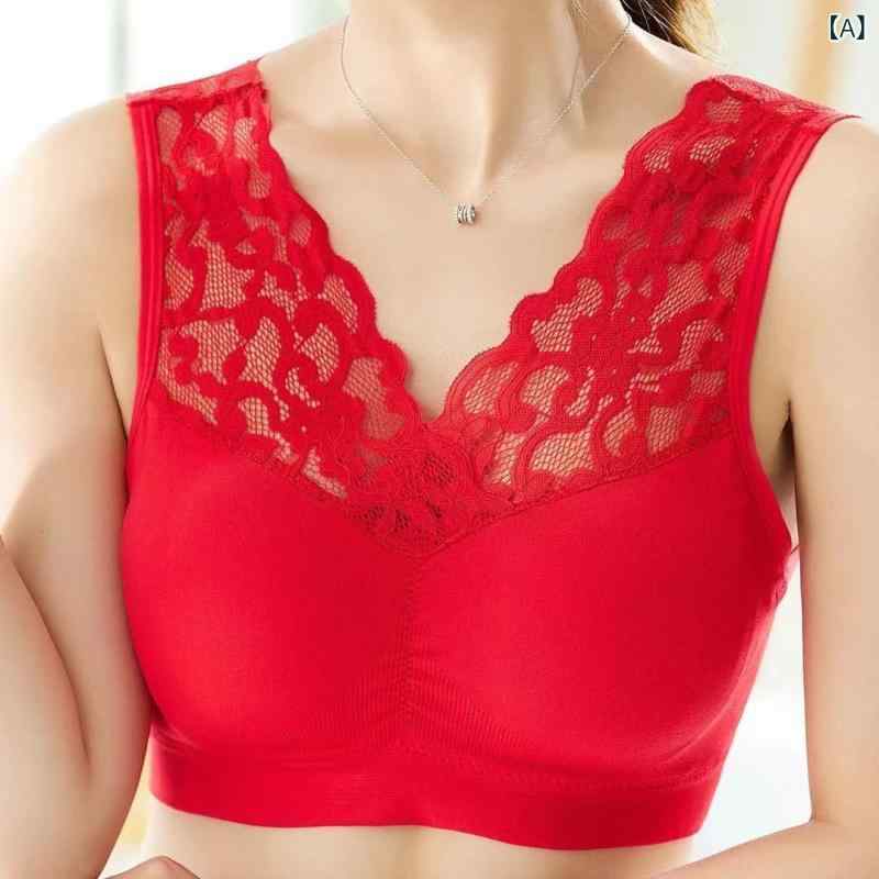 1931 楓の 欣 シームレス レースは 胸を 巻いて、 胸を 広く します。