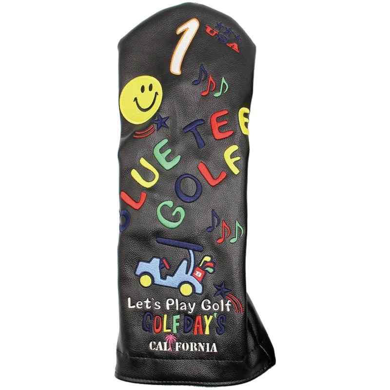 2018 BLUE TEE GOLF California 【SMILE &amp; CART】 キャットハンド ヘッドカバー各種 スマイル＆カートモデル