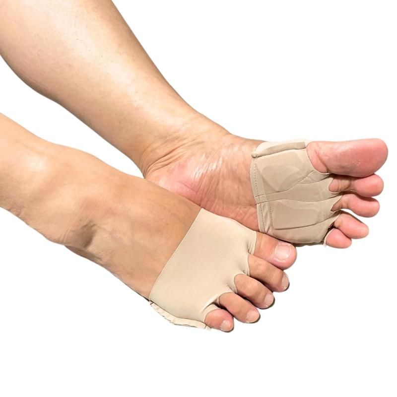 イカ足サポーター ルルベするべ ロング バレエ・新体操用 9足組 高伸縮・速乾生地 Mサイズ...