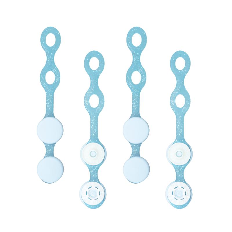 chokodome(ちょこどめ) リュック紐をまとめるパーツ 柔らかいシリコーン素材使用（4個セット）