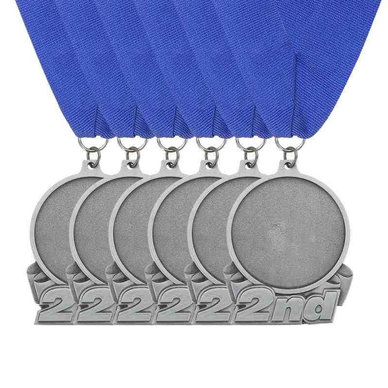 PATIKIL 賞メダル セット 受賞メダル ネックリボン付き 賞メダル 競技 スポーツ大会 スペリングビー