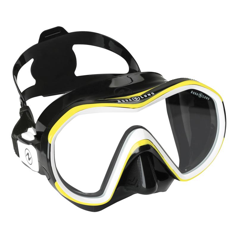 Aqua Lung Reveal Mask Reveal X1 BK/WT/YL アクアラング リヴィールマスク リヴィールX1 1眼タイプ 121230
