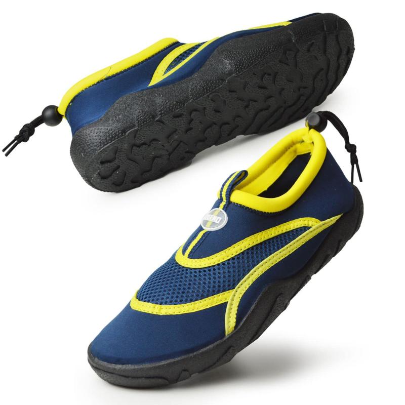 [ジーノ] 水陸両用 アクアシューズ ウォーター サンダル アウトドア スポーツ シューズ メッシュ 防滑 靴