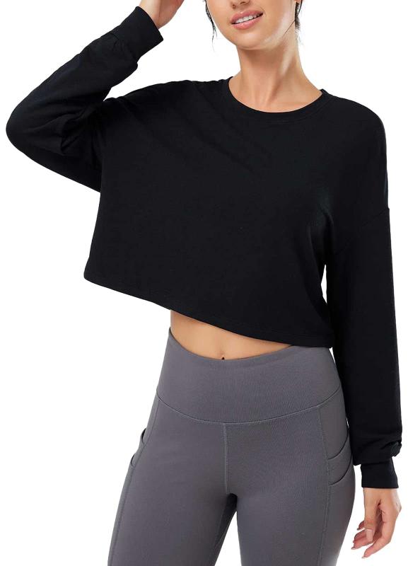 [baleaf] [バリーフ] レディース スウェット ヨガ ニット カジュアル