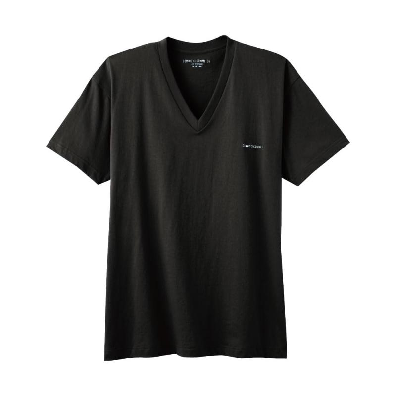 乐天商城 - [グンゼ] インナートップス コムシコムサ メンズ VネツクTシヤツ