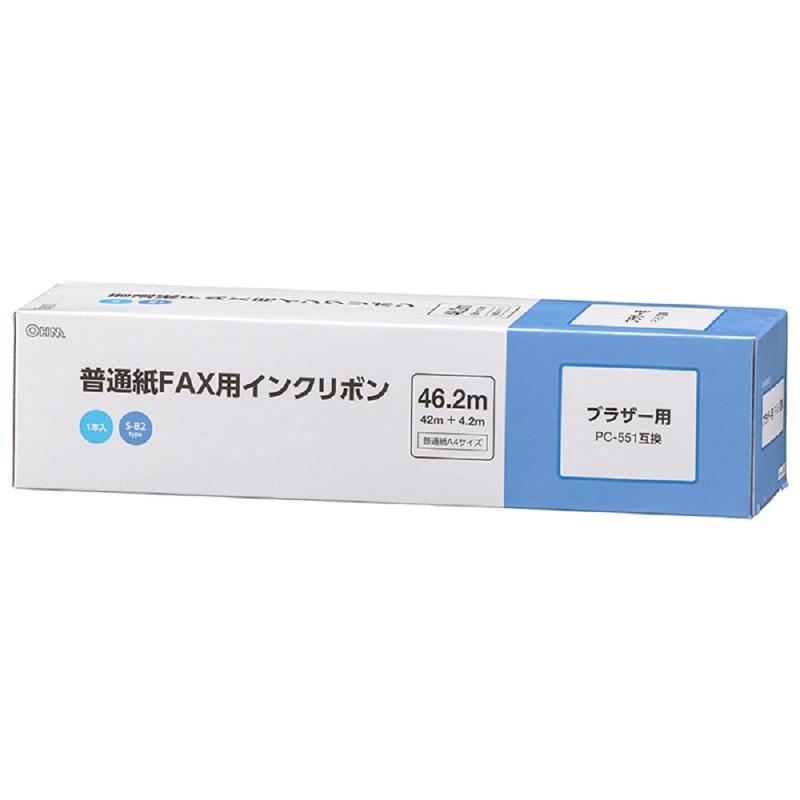 オーム電機 普通紙FAXインクリボン