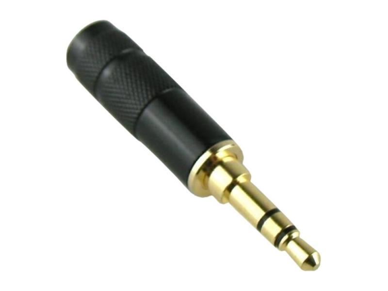 3.5mm ミニプラグ フォーンプラグ フォンコネクタ ハンダ式 自作用 金メッキ 3極 A...