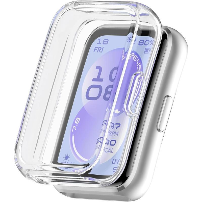 For HUAWEI Band 11 ケース ソフトケース【larfbulroc】全面保護 耐衝撃 高透過率 柔らかい 脱着簡単 TPU ウオッチ 保護ケース 超薄型 カバー ファーウェイ スマートウォッチ 11 バンパー 対応（クリ【対応機種】HUAWEI Band 11【全面保護】360°完全保護、 耐衝撃性、周りを十分に保護できて、ソフトなフレームが落下によるダメージを緩和する 。【高透光】耐久性優れた高品質TPU素材を使用し、高透光率と高感度のタッチ、超クリアな画質と高速応答を実現【精密便利】各ボタン部分への操作性、アクセスしやすさを考慮した最も最適な設計になっております。【安心サポート】万が一、商品に不良や不具合があった場合や質問がございましたらご連絡を頂けると迅速に対応致します。