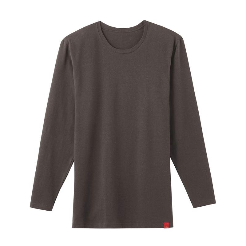 GUNZE(グンゼ) 9分袖シャツホットマジック 優しく温か クルーネックメンズ