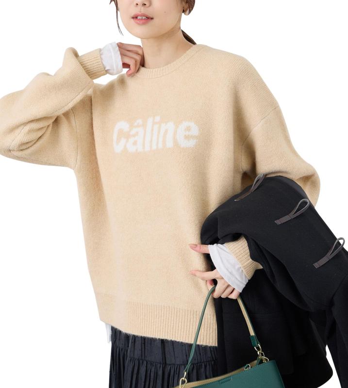 ROPE' PICNIC(ロペピクニック) ニットプルオーバーロゴジャガードニットプルオーバーレディース skylight-10384052 スカイライト サンプル画像3