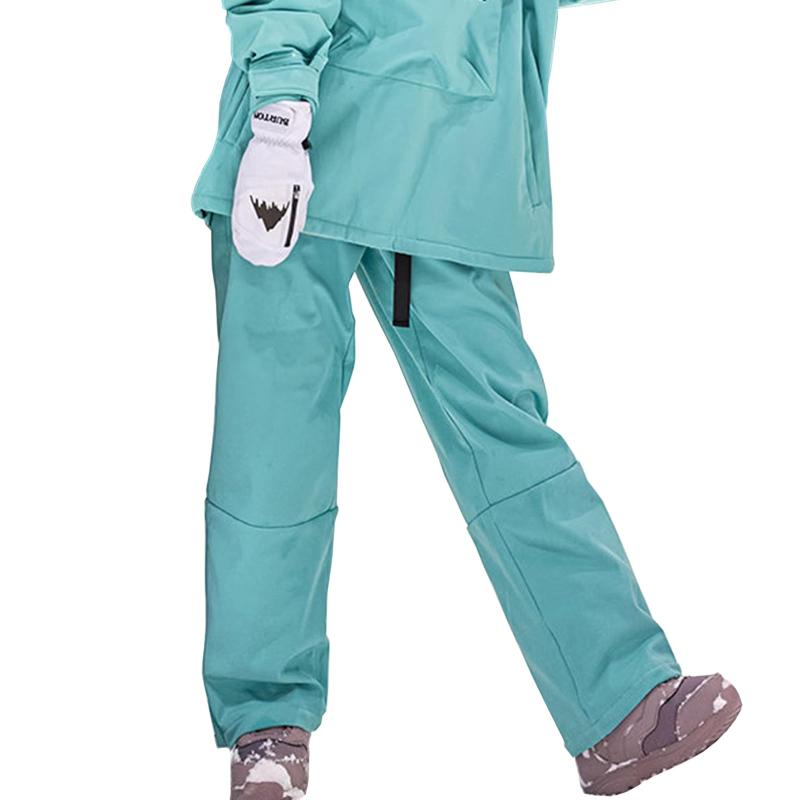 [§Cos　R　u　R　u] スキーウェア パンツ レディース メンズ おしゃれ ズボン 撥水 防寒 防風 サイズ調整可能 スノーボードウェア 雪遊び スノーコンビ 男女兼用 カジュアル スノー