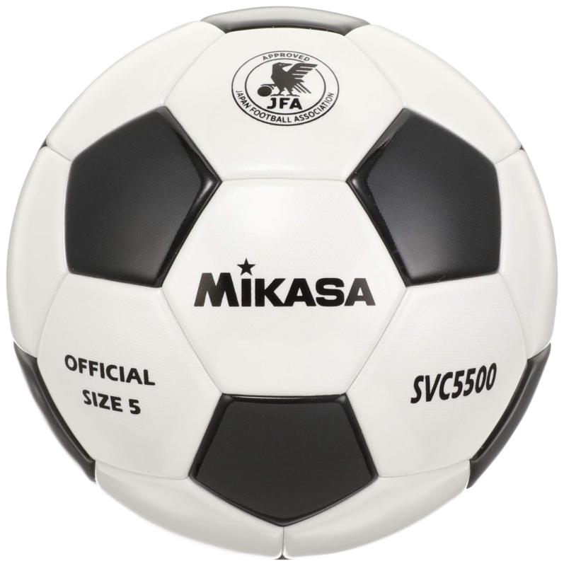 ミカサ(MIKASA) サッカーボール 日本サッカー協会 検定球 5号 (一般・大学・高校生・中学生用) 貼りボール SVC5500 推奨内圧0.8(kgf/㎠)