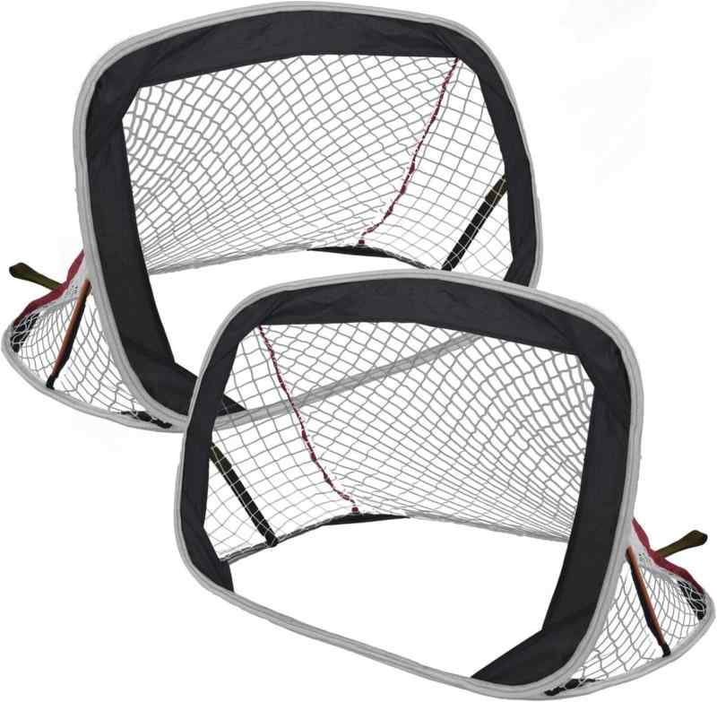 サッカーゴール子供用 折りたたみサッカーゴール サッカーゴールー サッカーネット 2個セット 子供練習用 子供トレーニング 子供遊び 折りたたみ式 収納バッグ付き 室内屋外