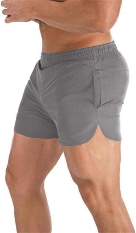 [Manatsulife] メンズ ショートパンツ ハーフパンツ ボディビルショーツ 吸汗速乾 通気 軽量 短パン ジムウェア トレーニング スポーツウェア ランニング 薄手 3分丈 DK1