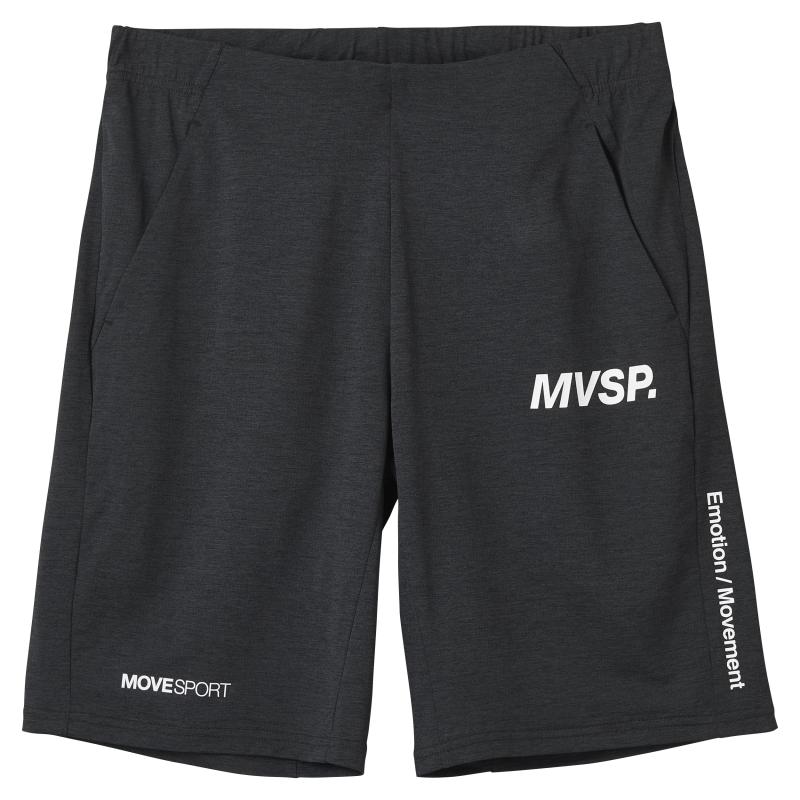 [ムーブスポーツ] ハーフパンツ デサント Sunscreen ソフトハイゲージ ヘザーショーツ ストレッチ 吸汗速乾 UPF50+ サンスクリーン Tough ランニング トレーニング ウォーキング ジム