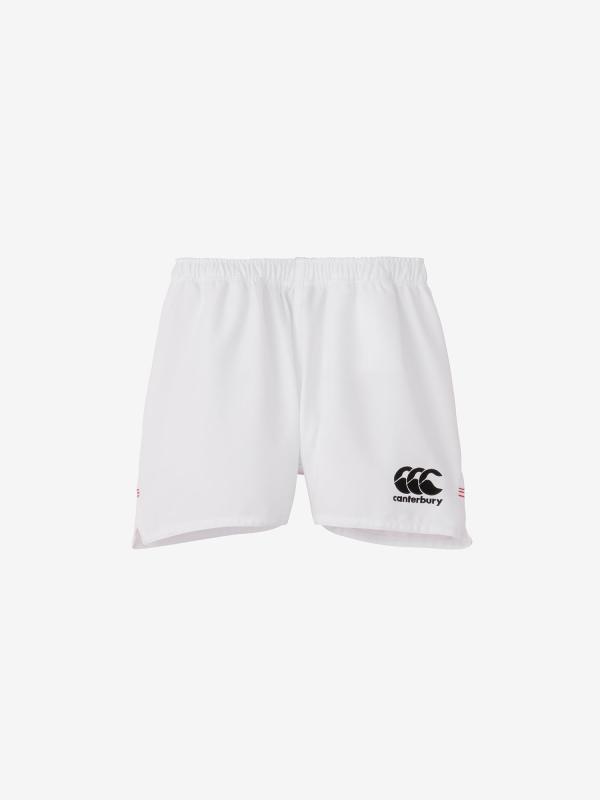 CANTERBURY(カンタベリー) ショートパンツRUGBY SHORTS(WIDE) ラグビーショーツ(ワイド) メンズ RG23724メンズ【2023年モデル】ラグビーショーツワイドタイプ(股下寸法:9cm)耐久性、軽量性、速乾性に優れたリサイクルポリエステル素材を使用立体裁断とストレッチ素材で、自由な動きが可能GREENMATERIAL/Recycle polyester→ペットボトルなどを原料にして再生した素材です。ペットボトルなどを再資源化することにより、限りある資源を有効に活用しています。CCC DWR→この製品には雨の浸透を抑制すると共に防汚性にも優れた耐久撥水加工を施しています。