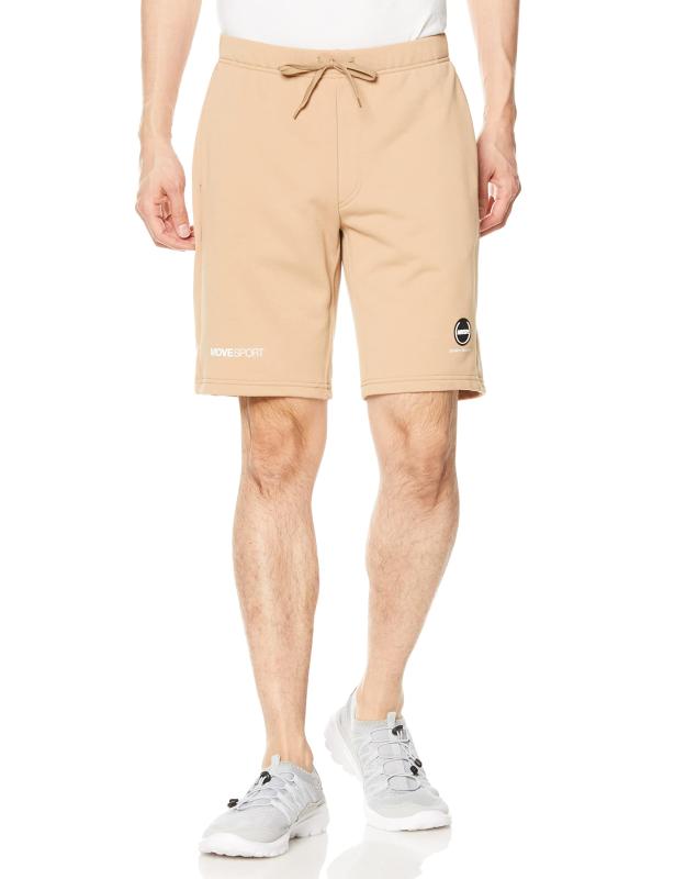 [デサント] ハーフパンツ MOVESPORT スウェット 裏毛 ヒップポケット ストレッチ コットンライク トレーニング メンズ