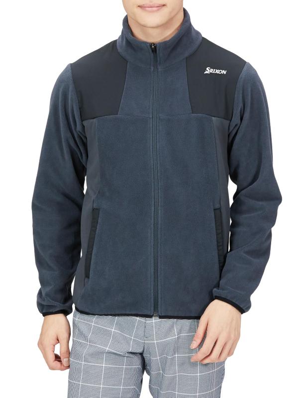 [スリクソン] カットソー フリース ジャケット ストレッチ 保温 ゴルフ RGMWJL54 メンズ