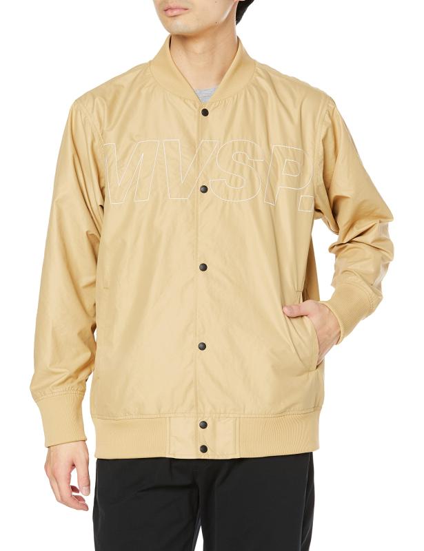 [ムーブスポーツ] ウィンドブレーカー デサント 裏メッシュ 光沢感 リブ仕様 刺繍ロゴ トレーニング メンズ...