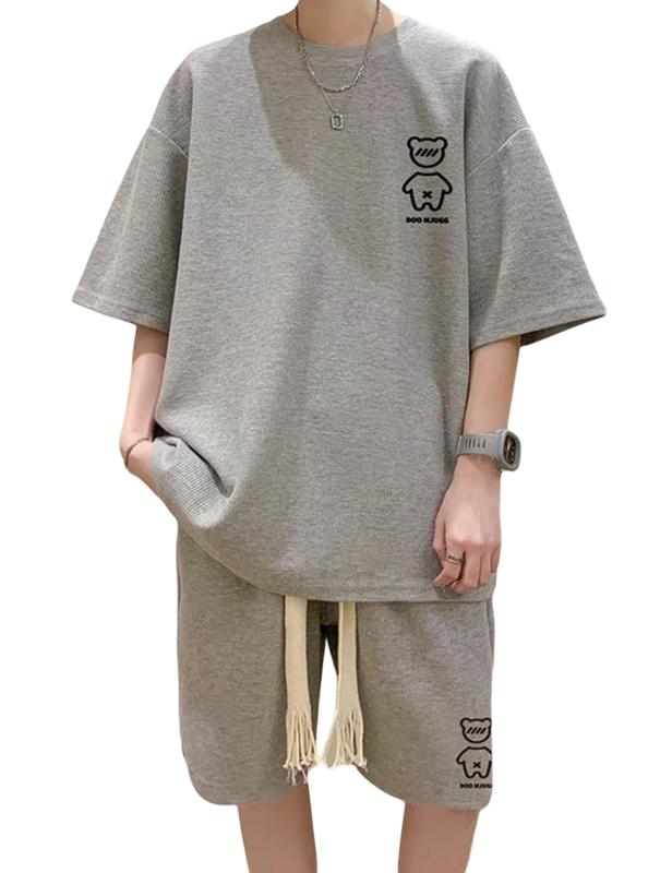 [Cloudstop] 夏服 ジャージ メンズ 上下セット 大きいサイズ tシャツ メンズ 半袖 上下 セット ハーフパンツ セットアップ メンズ 無地 ゆったり スウェット メンズ 上下 カジュアル おしゃれ ス
