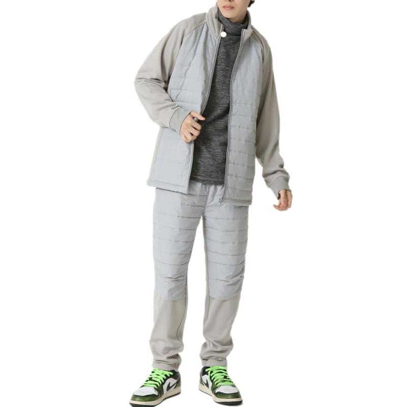 [アーケード] ゴルフウェア メンズ 上下セット 中綿ダウンセットアップ メンズ ダ...