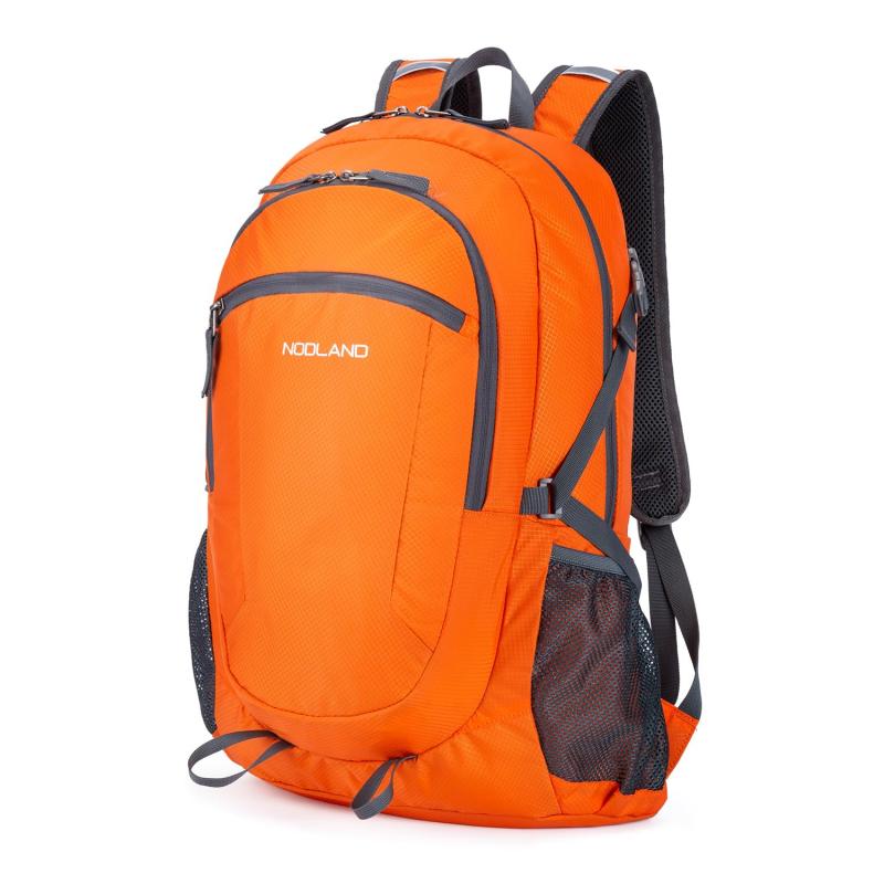 [Sharkborough] NODLAND アウトドアバックパック 折りたたみ リュック 軽量スポーツ登山バッグ通学 旅行 男女兼用 40L/45L