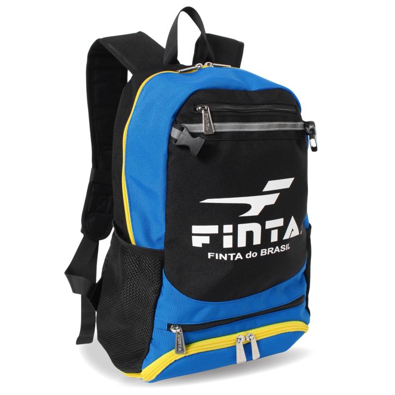 [フィンタ] FINTA サッカー フットサル 多機能 ジュニア キッズ リュックサック 16L ボール シューズ 水筒 シンガード キー&amp;コイン収納 リフレクター FT3519