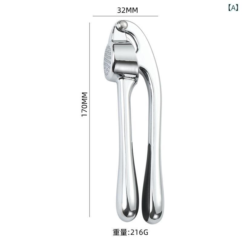ニンニクを 入れる 器 亜鉛 合金 創意 家庭 用 キッチンガジェットを 厚く して、 ハンドルを 長く します。
